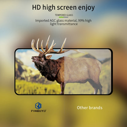 For Xiaomi Redmi Note 11T Pro PINWUYO 9H 2.5D Full Screen Tempered Glass Film(Black) -  by PINWUYO | Online Shopping UK | buy2fix