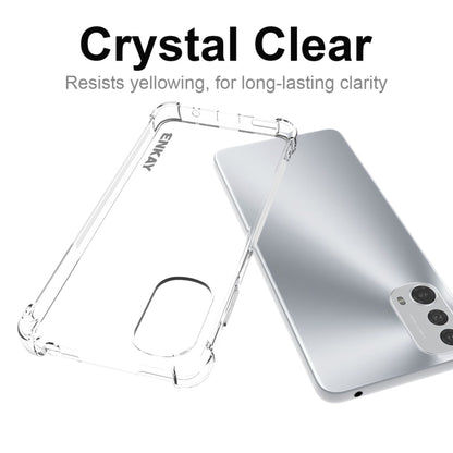 For Motorola Moto E32 / E32s ENKAY Transparent TPU Shockproof Phone Case - Motorola Cases by ENKAY | Online Shopping UK | buy2fix