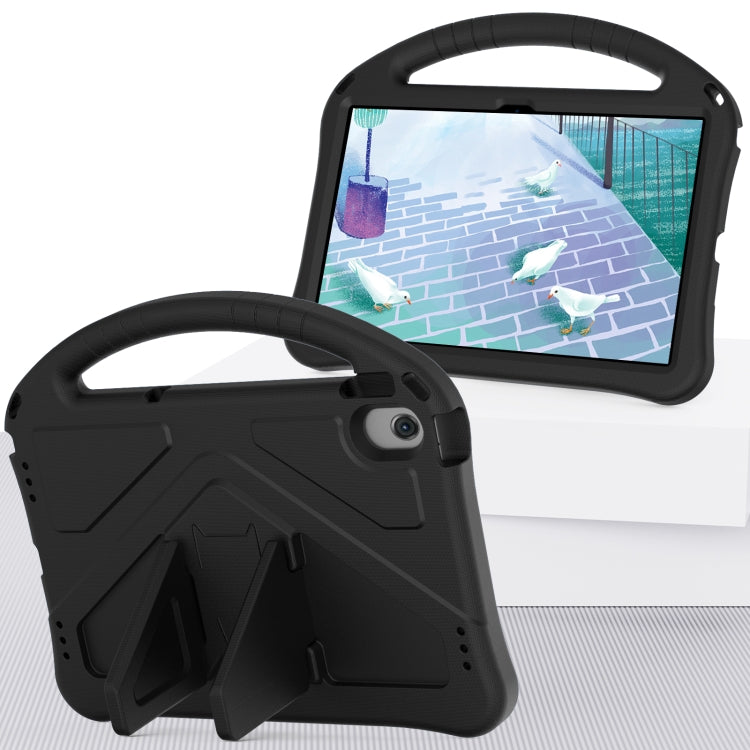 For Lenovo Tab M10 Plus 10.6 3rd Gen TB125FU 2022 EVA Shockproof Tablet Case with Holder(Black) - Lenovo by buy2fix | Online Shopping UK | buy2fix