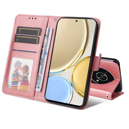 For Honor X9 / X30 / Magic4 Lite JSM Calf Texture Leather Phone Case(Pink) - Honor Cases by JUNSUNMAY | Online Shopping UK | buy2fix