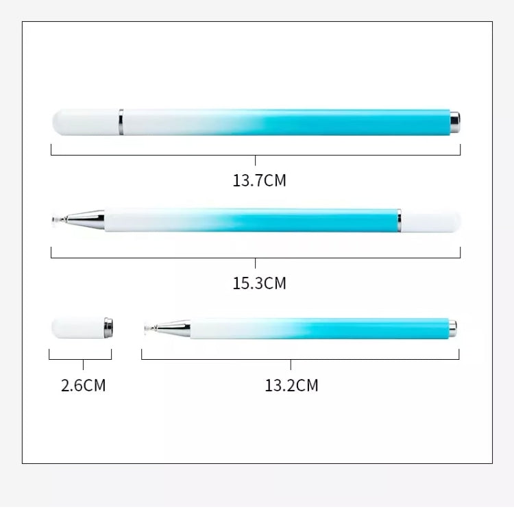 AT-28 Macarone Color Passive Capacitive Pen Mobile Phone Touch Screen Stylus(White) - Stylus Pen by buy2fix | Online Shopping UK | buy2fix