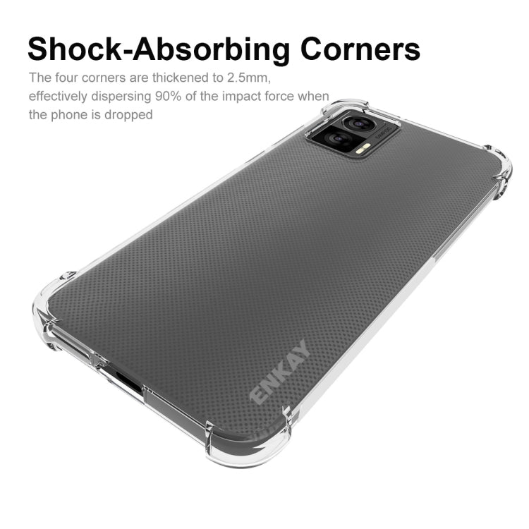 For Motorola Edge 30 Lite ENKAY Clear TPU Shockproof Phone Case - Motorola Cases by ENKAY | Online Shopping UK | buy2fix