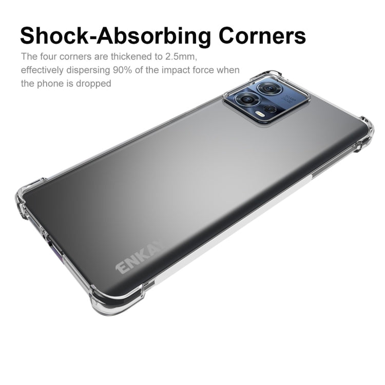 For Motorola Moto S30 Pro ENKAY Clear TPU Shockproof Phone Case - Motorola Cases by ENKAY | Online Shopping UK | buy2fix