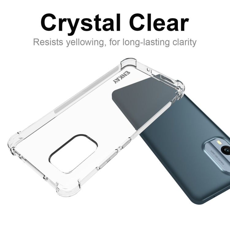 For Nokia X30 5G ENKAY Hat-Prince Clear TPU Shockproof Phone Case - Nokia Cases by ENKAY | Online Shopping UK | buy2fix