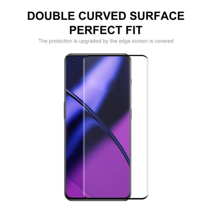 1pc For OnePlus 11 ENKAY Hat-Prince 3D Hot Bending Explosion-proof Tempered Glass Full Film - OnePlus Tempered Glass by ENKAY | Online Shopping UK | buy2fix