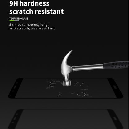 PINWUYO 9H 2.5D Full Glue Tempered Glass Film for Xiaomi Redmi 7A(black) -  by PINWUYO | Online Shopping UK | buy2fix