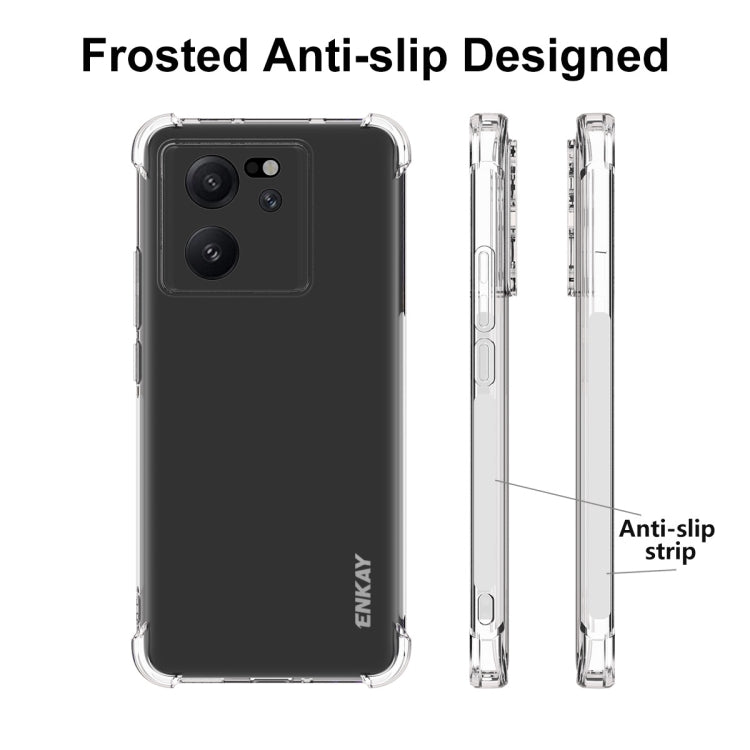 For Redmi K60 Ultra ENKAY Hat-Prince Transparent TPU Shockproof Phone Case - Redmi K60 Ultra Cases by ENKAY | Online Shopping UK | buy2fix