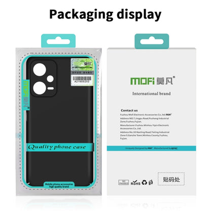 For Xiaomi Redmi Note 13 4G MOFI Micro-Frosted PC Ultra-thin Hard Phone Case(Black) - Note 13 Cases by MOFI | Online Shopping UK | buy2fix