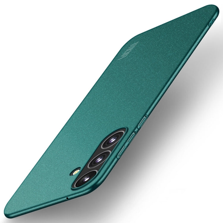 For Samsung Galaxy A55 5G MOFI Fandun Series Frosted PC Ultra-thin All-inclusive Phone Case(Green) - Galaxy Phone Cases by MOFI | Online Shopping UK | buy2fix