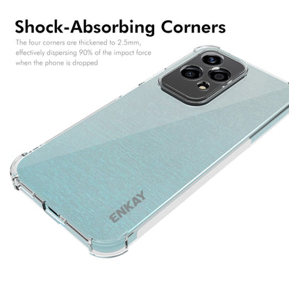 For Honor 200 Lite Global ENKAY Hat-Prince Transparent TPU Shockproof Phone Case - Honor Cases by ENKAY | Online Shopping UK | buy2fix