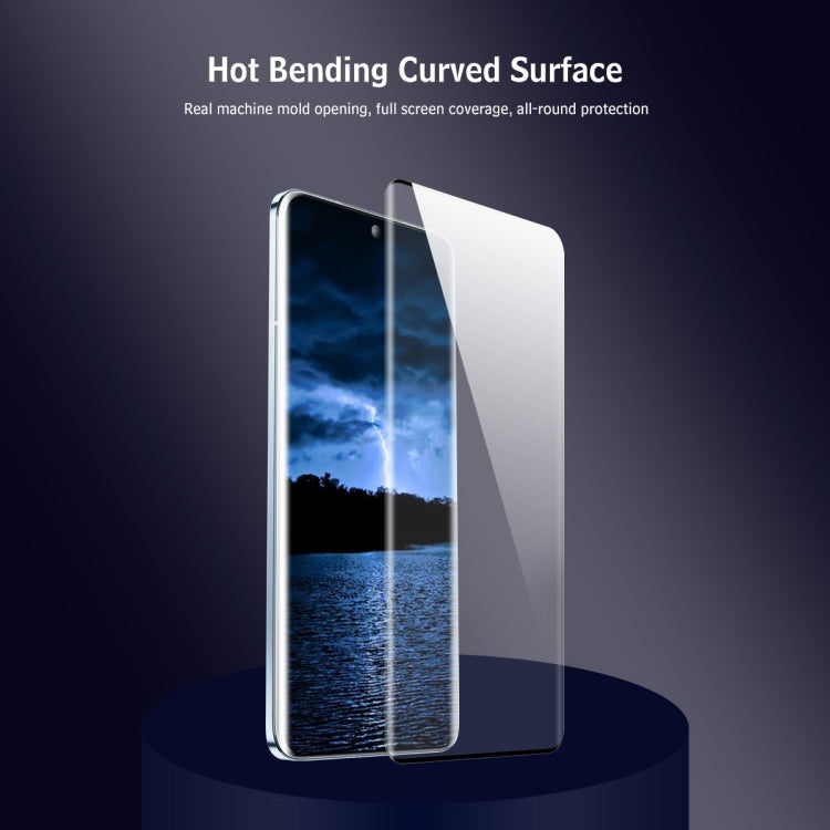 For Honor X50 / X9b / Magic6 Lite 2pcs ENKAY Hat-Prince Hot Bending Full Coverage Side Glue Tempered Glass Film - Honor Tempered Glass by ENKAY | Online Shopping UK | buy2fix