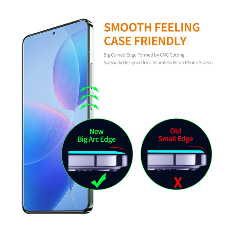 For Redmi K70 / K70 Pro / K70E 2pcs ENKAY Hat-Prince 0.26mm 9H 2.5D High Aluminum-silicon Tempered Glass Film - K70 Tempered Glass by ENKAY | Online Shopping UK | buy2fix