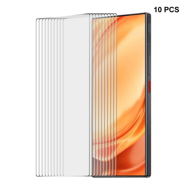 For ZTE Nubia Z50 Ultra 10pcs ENKAY 0.26mm 9H 2.5D High Aluminum-silicon Tempered Glass Film - ZTE Tempered Glass by ENKAY | Online Shopping UK | buy2fix