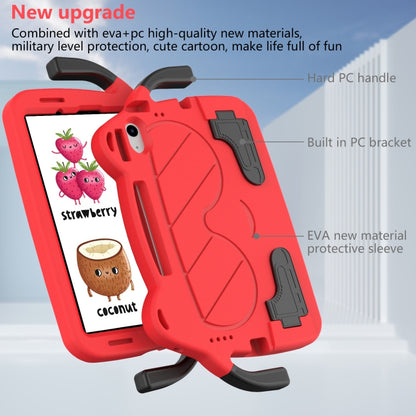 For iPad Air 11 2024 Ice Baby EVA Shockproof Hard PC Tablet Case(Red+Black) - iPad Air 11 2024 Cases by buy2fix | Online Shopping UK | buy2fix