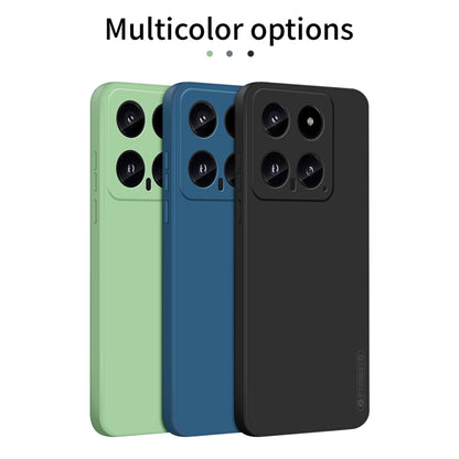 For Xiaomi 14 PINWUYO Sense Series Liquid Silicone TPU Phone Case(Green) - Xiaomi Cases by PINWUYO | Online Shopping UK | buy2fix