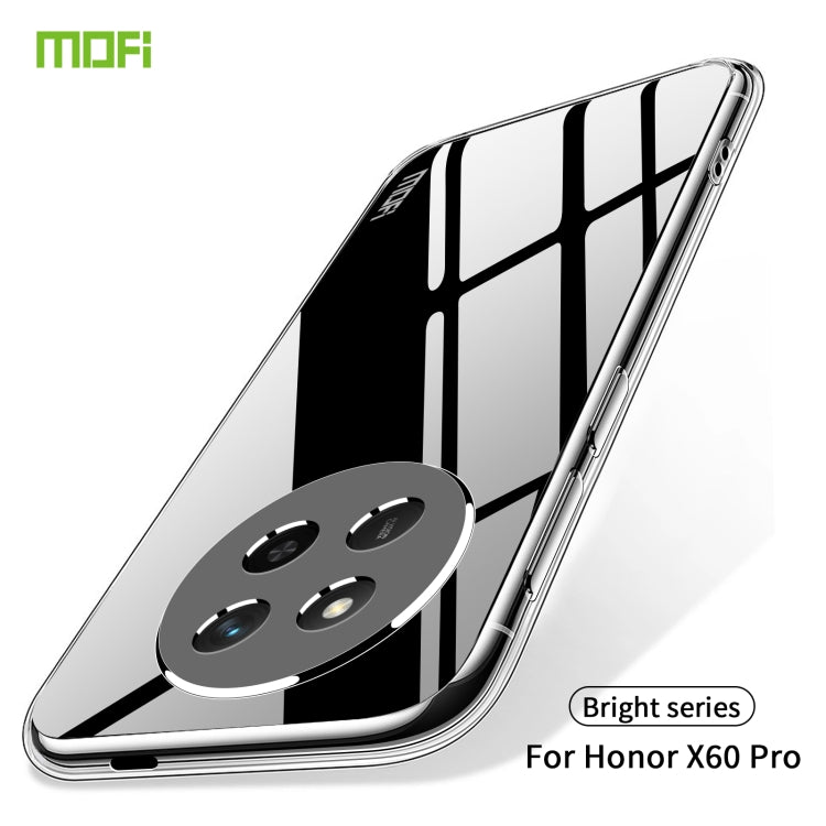 For Honor X60 Pro / X9C MOFI Ming Series Ultra-thin TPU Phone Case(Transparent) - Honor Cases by MOFI | Online Shopping UK | buy2fix