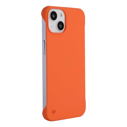 For iPhone 15 Plus ENKAY Ultra-thin Matte Frameless PC Phone Case(Orange) - iPhone 15 Plus Cases by ENKAY | Online Shopping UK | buy2fix