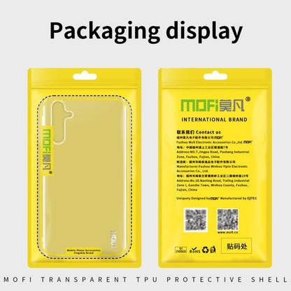 For vivo Y35+/Y35M+ MOFI Ming Series Ultra-thin TPU Phone Case(Transparent) - vivo Cases by MOFI | Online Shopping UK | buy2fix