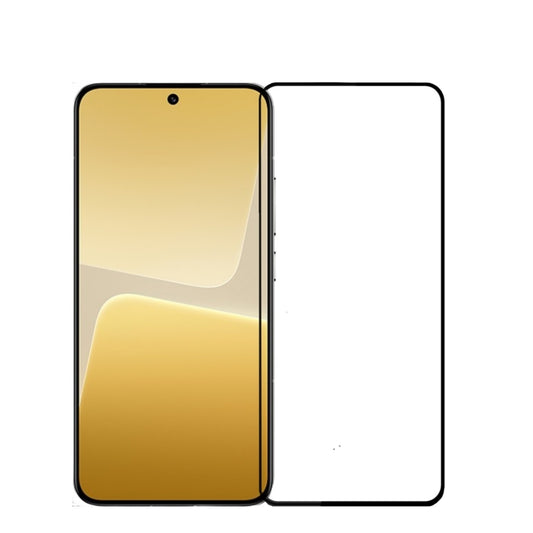 For Xiaomi 14 PINWUYO 9H 2.5D Full Screen Tempered Glass Film(Black) -  by PINWUYO | Online Shopping UK | buy2fix