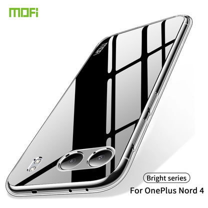 For OnePlus Nord 4 MOFI Ming Series Transparent Ultra-thin TPU Phone Case(Transparent) - OnePlus Cases by MOFI | Online Shopping UK | buy2fix