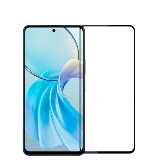 For vivo Y100i PINWUYO 9H 2.5D Full Screen Tempered Glass Film(Black) - vivo Tempered Glass by PINWUYO | Online Shopping UK | buy2fix