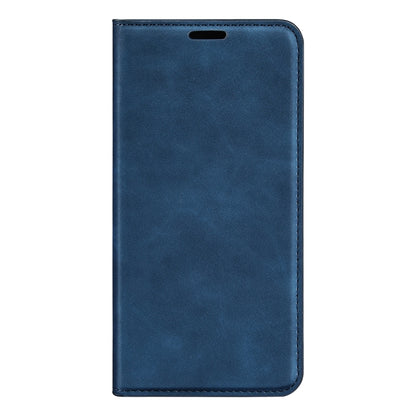 For Xiaomi Redmi Note 13 Pro 4G Retro-skin Magnetic Suction Leather Phone Case(Dark Blue) - Note 13 Pro Cases by buy2fix | Online Shopping UK | buy2fix