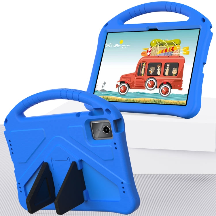 For Lenovo Tab M11 /Xiaoxin Pad 11 2024 EVA Shockproof Tablet Case with Holder(Blue) - Lenovo by buy2fix | Online Shopping UK | buy2fix
