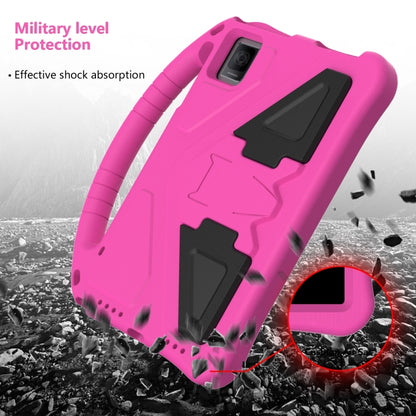 For Blackview Tab 11 WiFi 2023 / SE / 2021 EVA Shockproof Tablet Case with Holder(Rose Red) - Others by buy2fix | Online Shopping UK | buy2fix