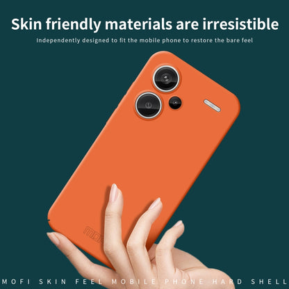 For Xiaomi Redmi Note 13 Pro+ MOFI Qin Series Skin Feel All-inclusive PC Phone Case(Black) - Note 13 Pro+ Cases by MOFI | Online Shopping UK | buy2fix
