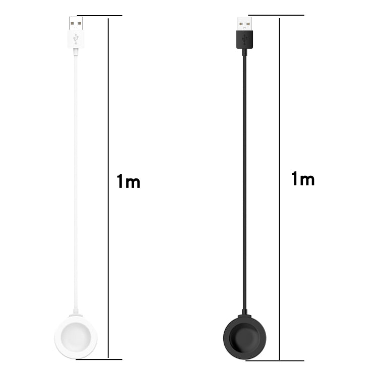 For Huawei Watch GT 4 46mm Smart Watch Magnetic Suction Integrated Charging Cable, Length: 1m(White) - Charger by buy2fix | Online Shopping UK | buy2fix