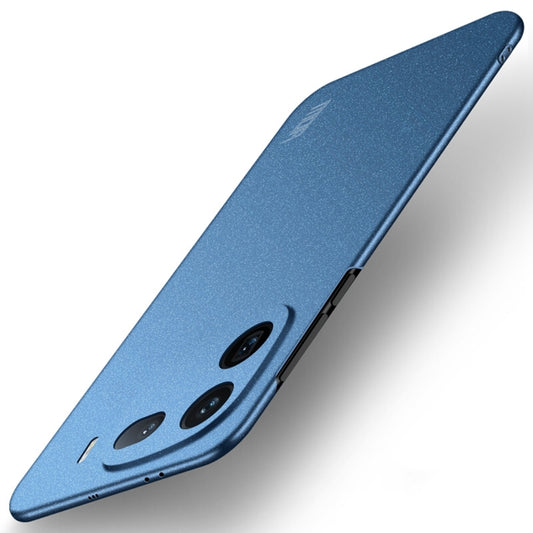 For vivo iQOO 12 MOFI Fandun Series Frosted PC Ultra-thin All-inclusive Phone Case(Blue) - iQOO 12 Cases by MOFI | Online Shopping UK | buy2fix