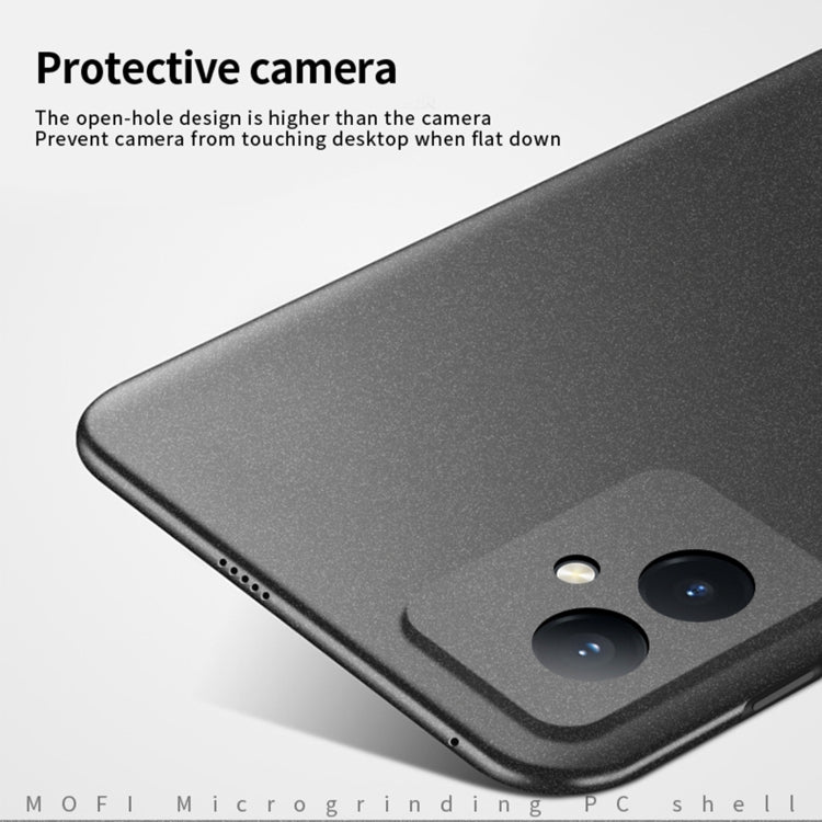 For Honor 100 MOFI Fandun Series Frosted PC Ultra-thin All-inclusive Phone Case(Gray) - Honor Cases by MOFI | Online Shopping UK | buy2fix
