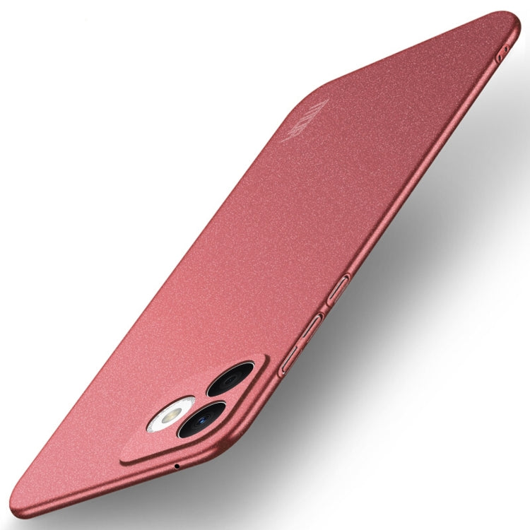 For Honor X60i MOFI Fandun Series Frosted PC Ultra-thin All-inclusive Phone Case(Red) - Honor Cases by MOFI | Online Shopping UK | buy2fix