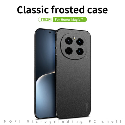 For Honor Magic7 MOFI Fandun Series Frosted PC Ultra-thin All-inclusive Phone Case(Green) - Honor Cases by MOFI | Online Shopping UK | buy2fix