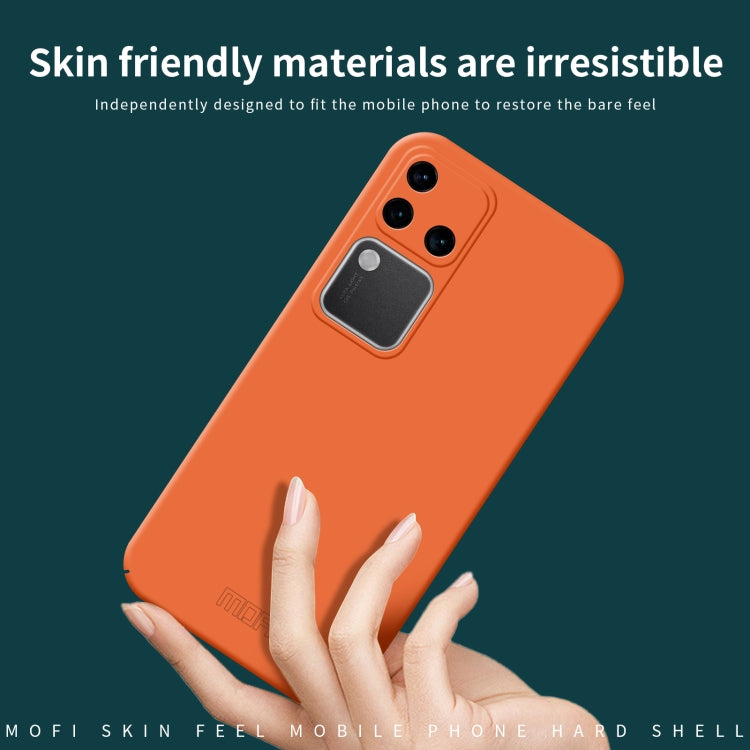 For vivo S18 Pro MOFI Qin Series Skin Feel All-inclusive PC Phone Case(Gray) - S18 Pro Cases by MOFI | Online Shopping UK | buy2fix