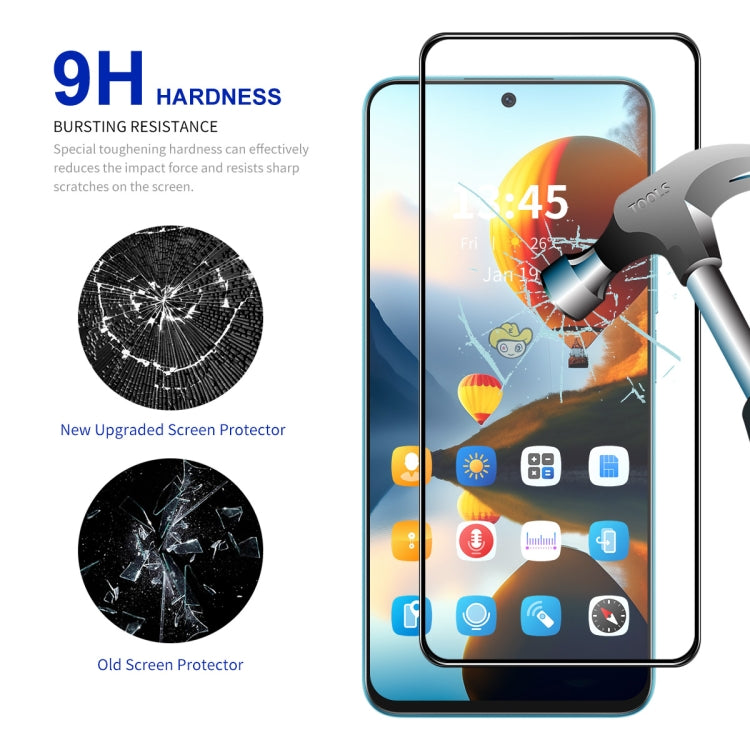 For Nothing Phone 2a 2pcs ENKAY Hat-Prince Full Glue High Aluminum-silicon Tempered Glass Film - Others by ENKAY | Online Shopping UK | buy2fix