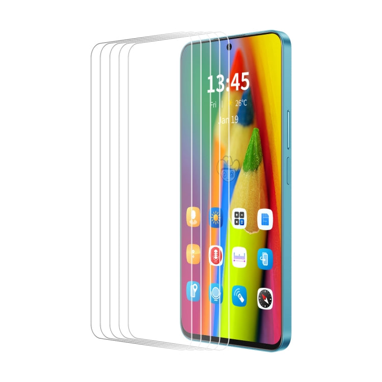 For Redmi K70 Ultra 5pcs ENKAY 9H Big Arc Edge High Aluminum-silicon Tempered Glass Film -  by ENKAY | Online Shopping UK | buy2fix