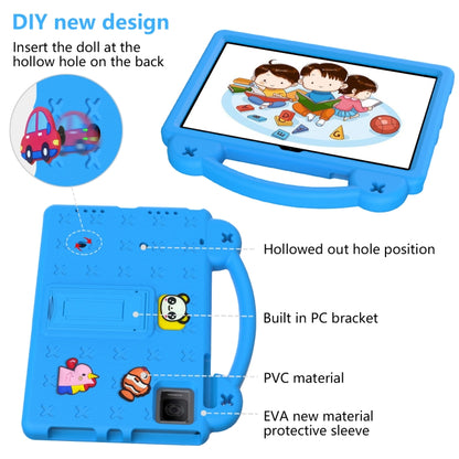 For Blackview Oscal Pad 15 2023 10.36/Tab 11 Handle Kickstand Children EVA Shockproof Tablet Case(Sky Blue) - Others by buy2fix | Online Shopping UK | buy2fix