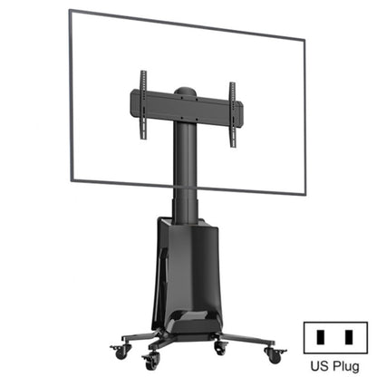 NB G85 55-85 inch TV Electric Remote Control Mobile Cart TV Floor Stand For Samsung / Hisense(US Plug) - TV Brackets & Mounts by buy2fix | Online Shopping UK | buy2fix