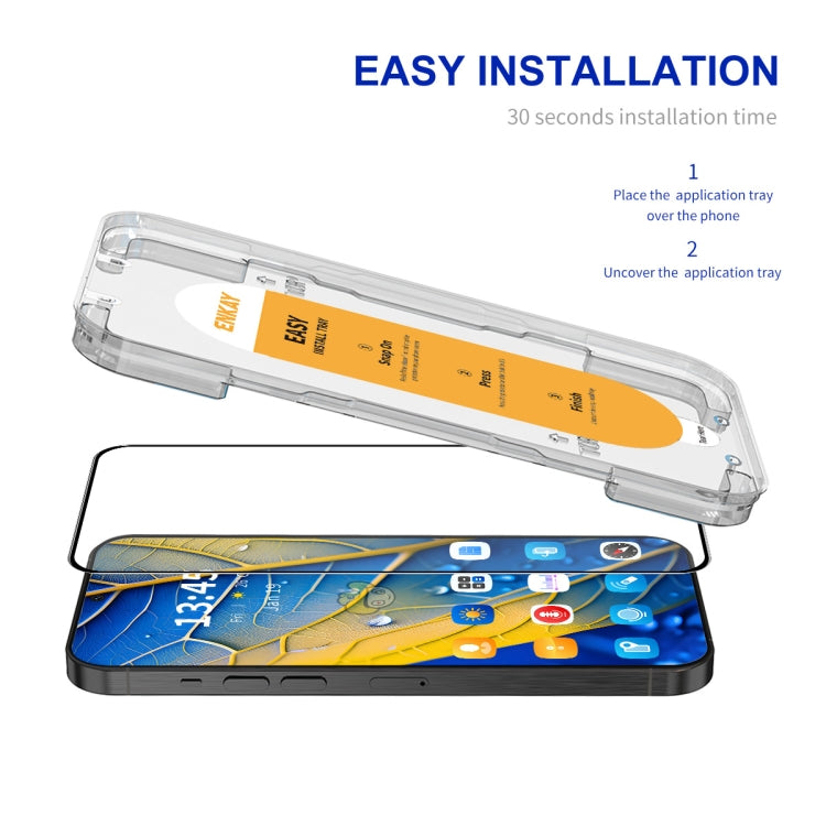 For  Realme GT5 ENKAY Easy Install High Alumina Silicon Full Glass Film - Realme Tempered Glass by ENKAY | Online Shopping UK | buy2fix