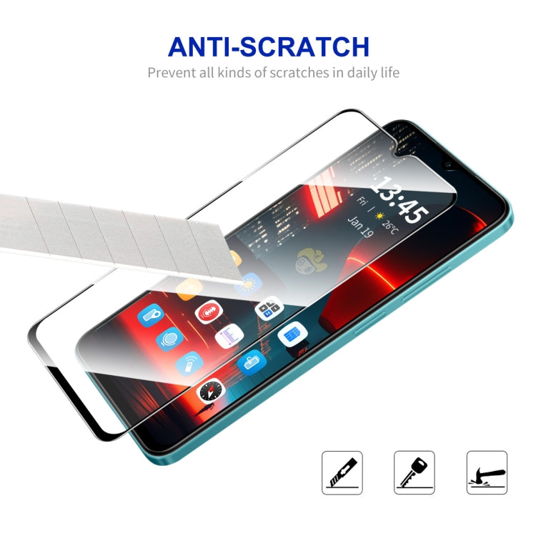 For Tecno Spark 10 / 10 5G 2pcs ENKAY Full Glue High Aluminum-silicon Tempered Glass Film - Tecno Tempered Glass by ENKAY | Online Shopping UK | buy2fix