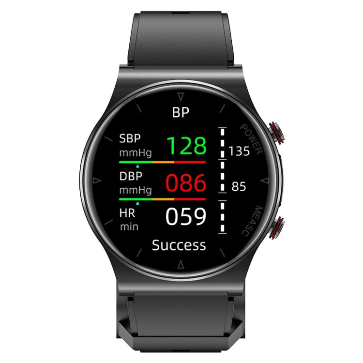 P70 1.3 inch Color Screen Smart Watch, Support Accurate Air Pump Blood Pressure / ECG(Black) - Smart Watches by buy2fix | Online Shopping UK | buy2fix