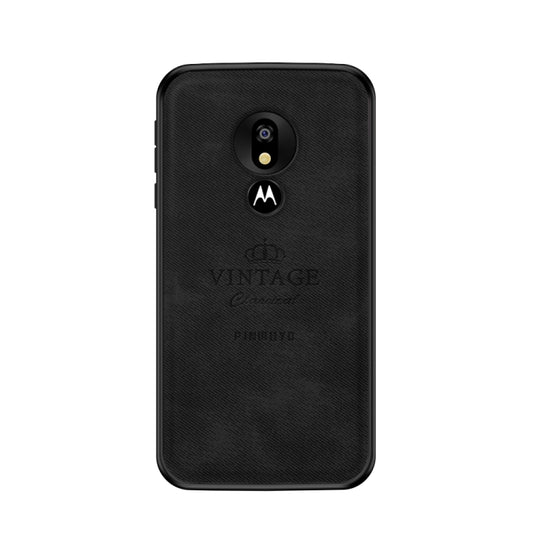 PINWUYO Shockproof Waterproof Full Coverage PC + TPU + Skin Protective Case for Motorola Moto G7 Play (Eurasian Version)(Black) - Motorola Cases by PINWUYO | Online Shopping UK | buy2fix