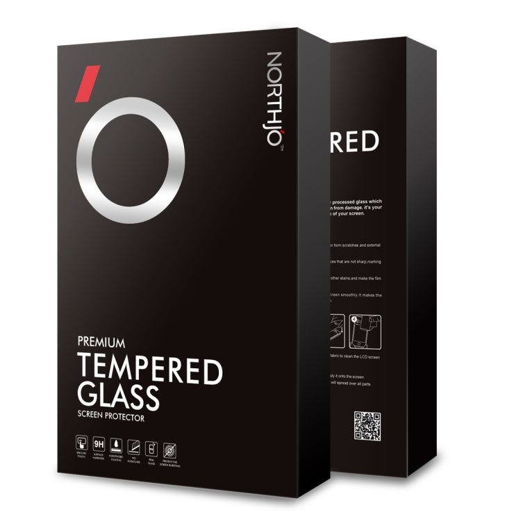 For Xiaomi Redmi Note 13 Pro 4G NORTHJO A++ Screen Full Glue Silk Printing Tempered Glass Film - Note 13 Pro Tempered Glass by NORTHJO | Online Shopping UK | buy2fix