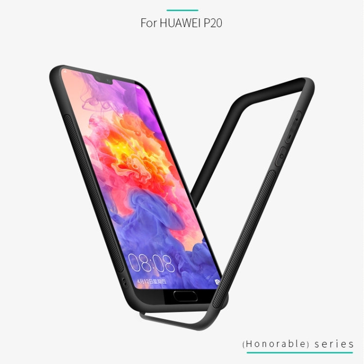 PINWUYO Shockproof Waterproof Full Coverage PC + TPU + Skin Protective Case for Huawei P20(Gray) - ASUS Cases by PINWUYO | Online Shopping UK | buy2fix