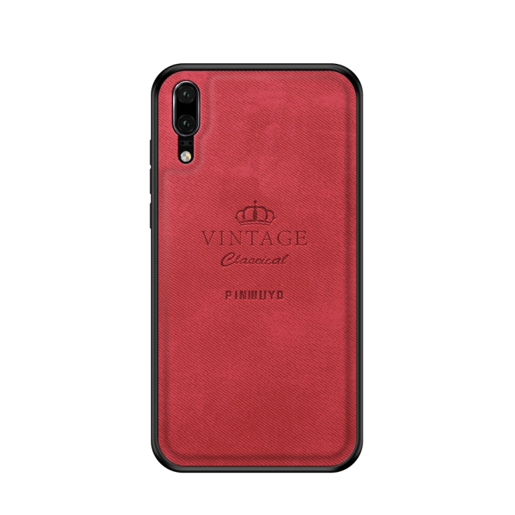 PINWUYO Shockproof Waterproof Full Coverage PC + TPU + Skin Protective Case for Huawei P20(Red) - ASUS Cases by PINWUYO | Online Shopping UK | buy2fix