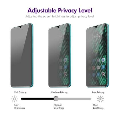 For Tecno Spark Go 2023 5pcs ENKAY Hat-Prince 28 Degree Anti-peeping Privacy Tempered Glass Film - Others by ENKAY | Online Shopping UK | buy2fix