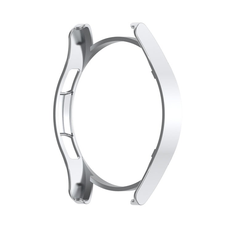 For Samsung Galaxy Watch FE 40mm Half Pack Hollow PC Watch Protective Case(Silver) - Watch Cases by buy2fix | Online Shopping UK | buy2fix