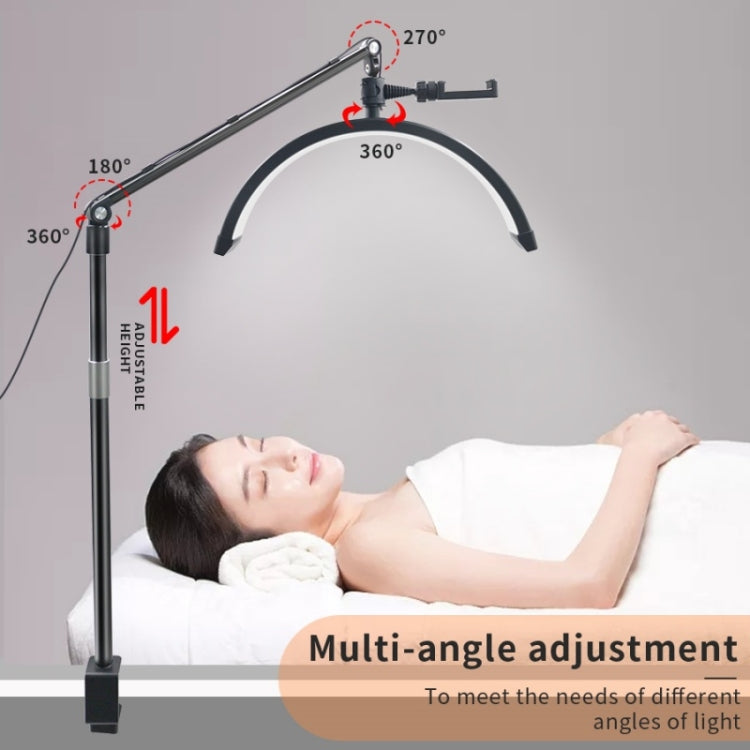 D-M30X 23 inch Half Moon Shape Beauty Manicure Lamp Curved Fill Light, Plug:US Plug - Selfie Light by buy2fix | Online Shopping UK | buy2fix