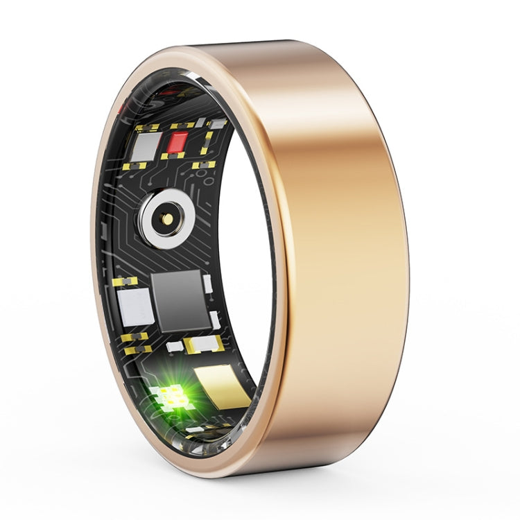 R11M SIZE 7 Smart Ring, Support Heart Rate / Blood Oxygen / Sleep / Multiple Sports Modes(Gold) - Smart Rings / Smart Telephones by buy2fix | Online Shopping UK | buy2fix